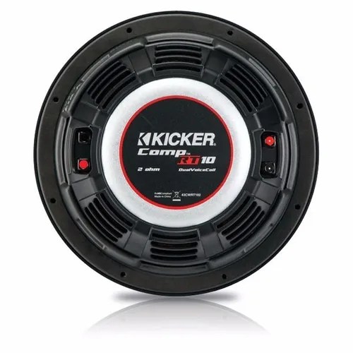 Subwoofer Kicker 10 Pulgadas Doble Bobin Super Potente en venta en