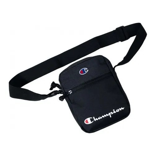 Shoulder Bag Champion Manuscrito Crossbody Black Unico Parcelamento