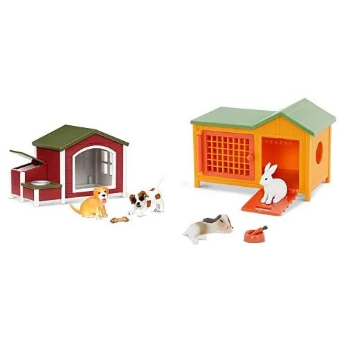 Terra By Battat Dog House + Bunny Hutch Meses sin intereses