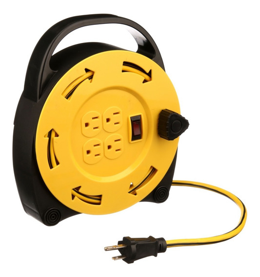 Extension Electrica Con Carrete Retractil Uso Rudo en Mercado Libre México