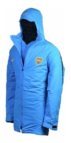Camperon Nike Boca Juniors Abrigo Relleno Capucha Visera L | Alecbalogistica