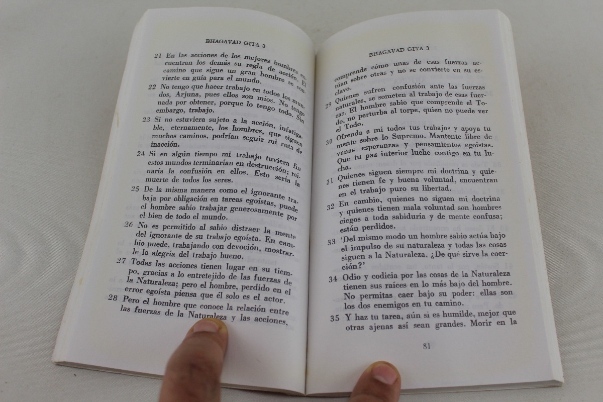 L3158 Juan Mascaro El Bhagavad Gita / Amor Luz Y Vida Mercado Libre