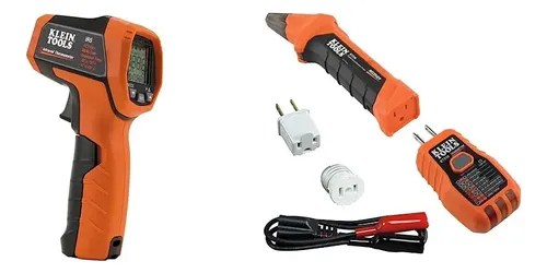Klein Tools Ir5 Termómetro Infrarrojo Láser Dual 12:1 Y Kit | Cuotas