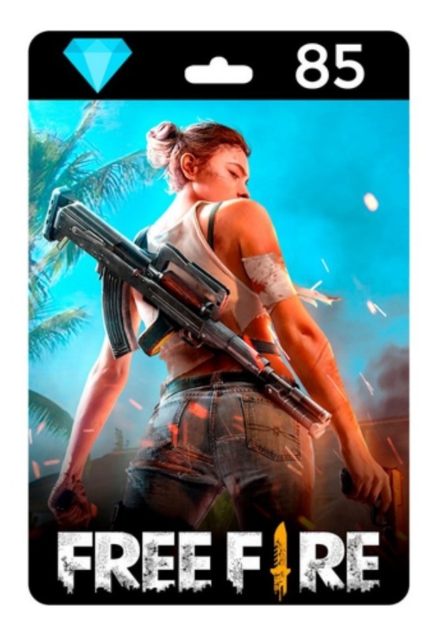 Free Fire 94 Diamantes (85 +9 Bônus) Recarga P/ Conta Mercado Livre