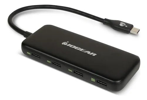 Concentrador Usbc De 4 Puertos Iogear, Usb 3.2 Gen 2, 10 Envío gratis