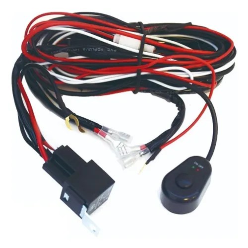 Kit Instalacion Faros/barras C/switchy Relay 2 Via Calibre14 | Envío gratis