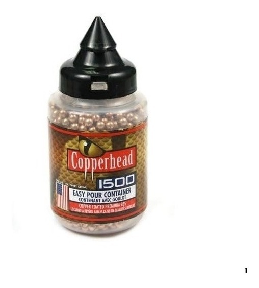 Postas Copperhead 1500 Airsoft Bbs Acero .177 (4.5 Mm) Meses sin