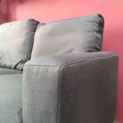 Sofa Sillon Living Con Chaise 3 Cuerpos Sillones En Tela en venta en