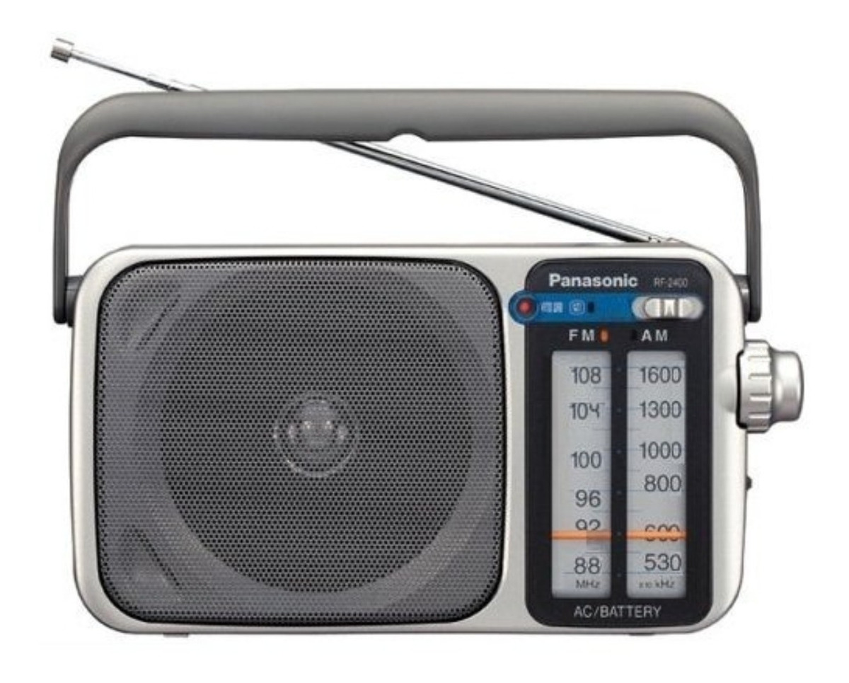 Radio Panasonic Am/fm Con Coneccion De Luz Antena P/buro Envío gratis