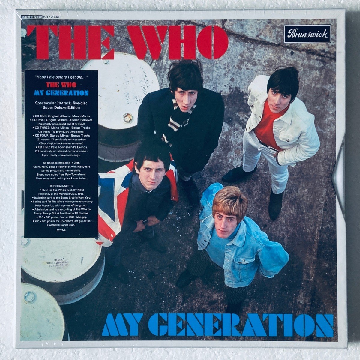 The Who My Generation Super Deluxe Edition Box 05cds 2016 Mercado Livre