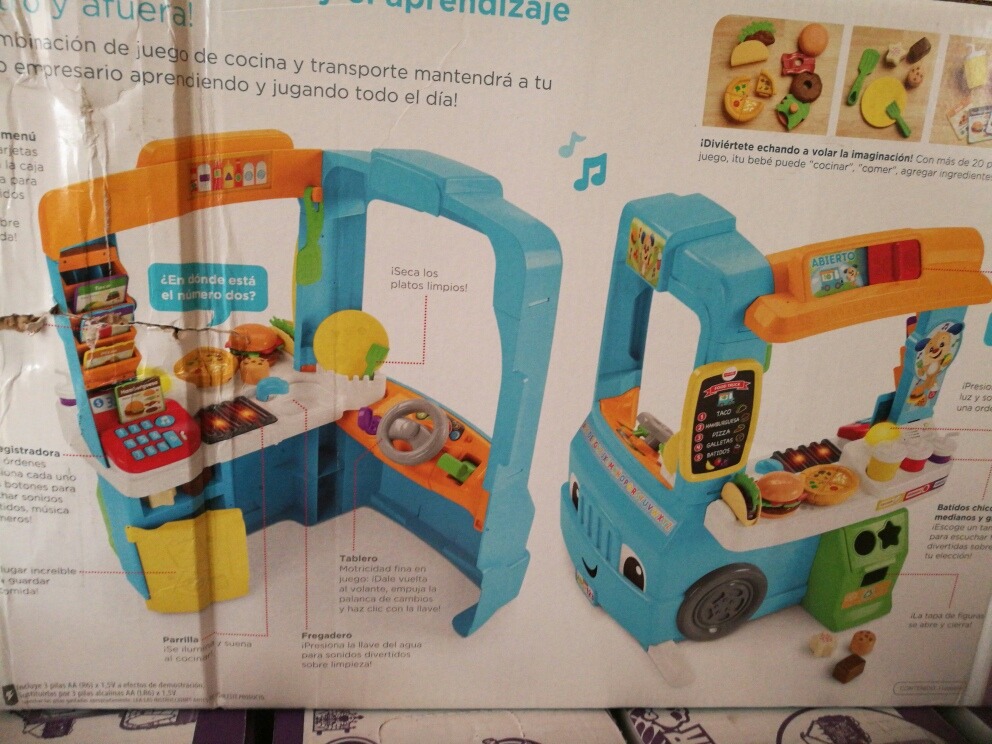 Food Truck De Aprendizaje Fisher Price Envío gratis