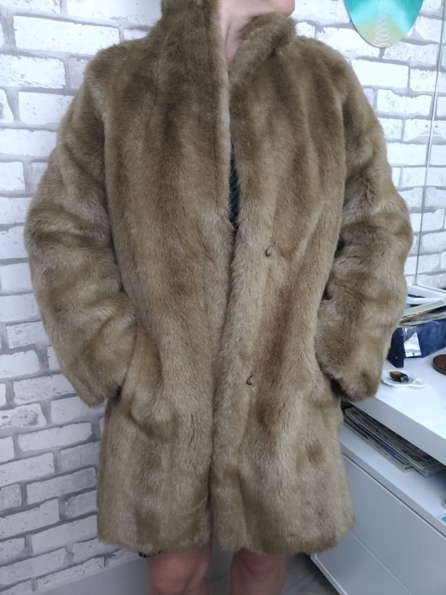 Casaco Pele De Vison Sintético Mercado Livre