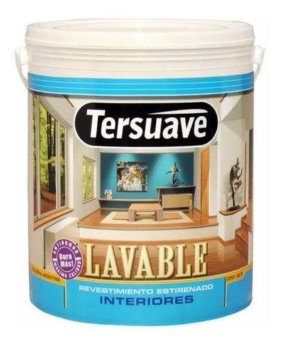 Pintura Latex Lavable Interior Tersuave 10 Litros | Envío Gratis