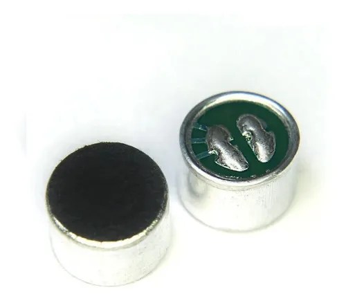 Cápsula Microfone De Eletreto Condensador 9x7mm 3db | MercadoLivre