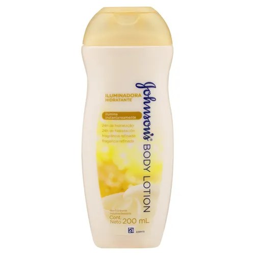 Loción DeoHidratante Iluminadora Johnson's Body Lotion Botella 200ml
