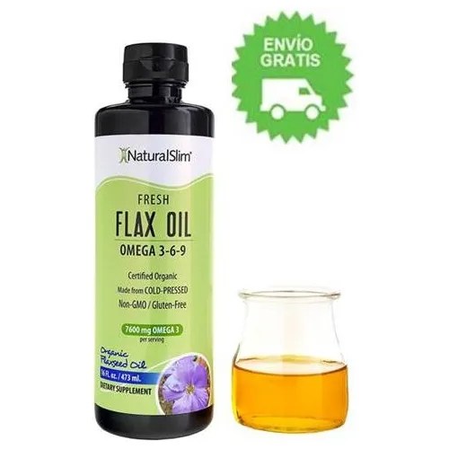 Flax Oil Omega 369 Aceite De Lino Al Frio Naturalslim Usa MercadoLibre