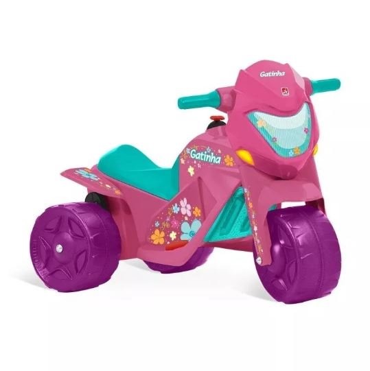 Moto Elétrica Infantil Feminina Brinquedo Criança Feliz Mercado Livre