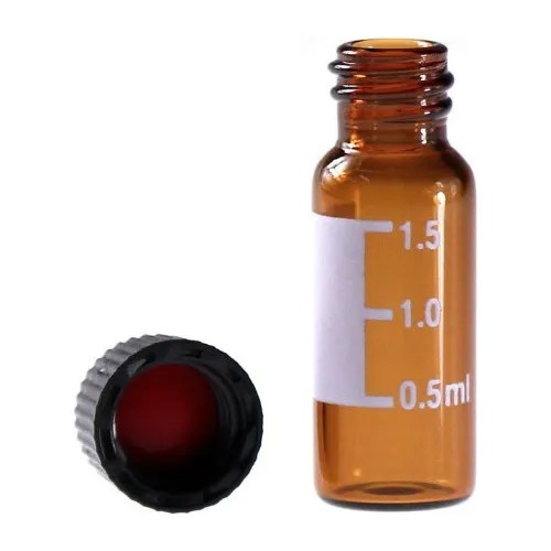 Vial Ambar 2ml Rosca 8mm Com Tampa MercadoLivre