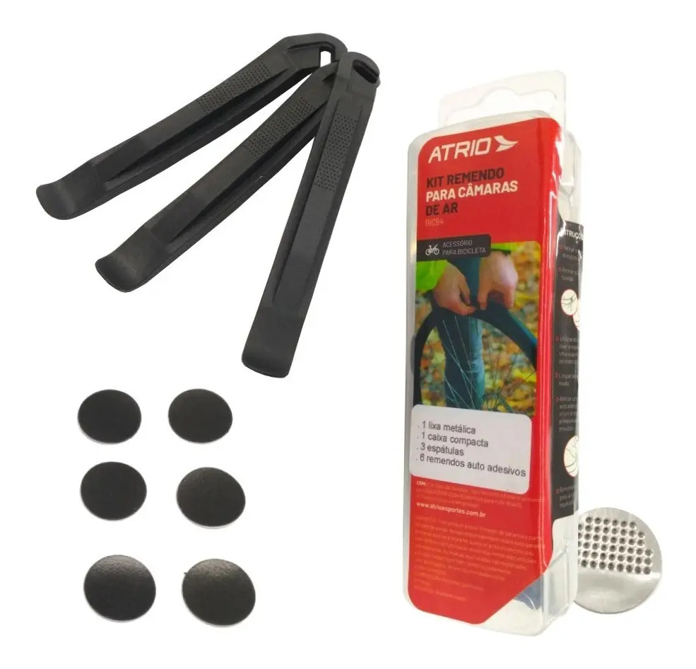 Kit De Remendo Para Câmara De Ar Pneu De Bike Bi084 Atrio Mercado Livre
