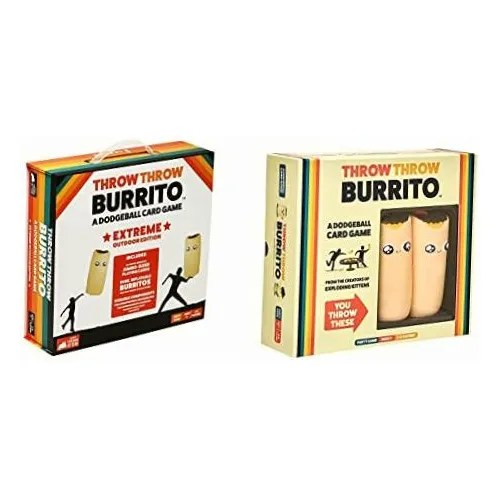 Throw Throw Burrito De Exploding Kittens Edición Extreme Meses sin