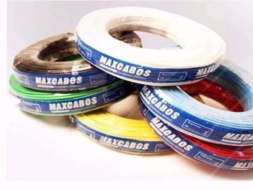 Fio Cabo Flexível Inmetro Cobre 2,5mm Maxcabos 2 Rolos 100m Mercado Livre