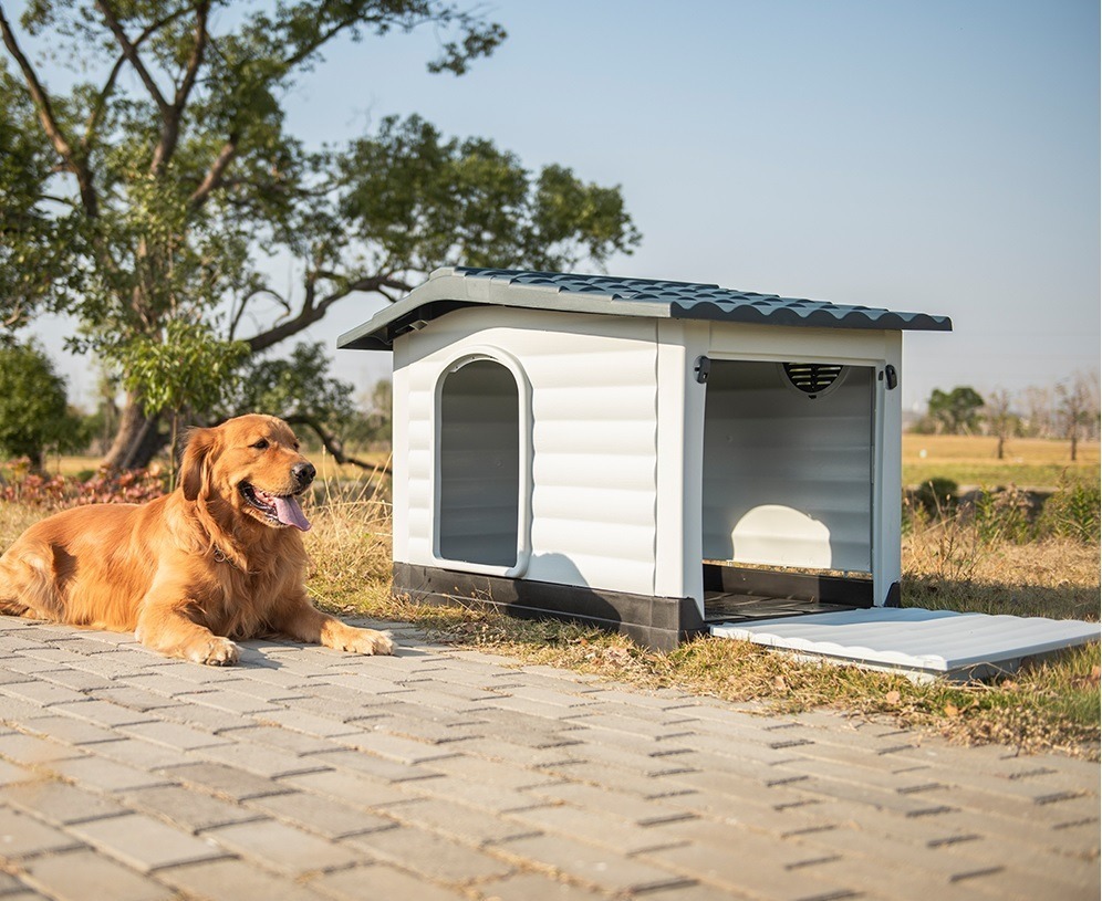 Casa Para Perro Tamaño Grande Termica Puerta L83 A 111 A 80. Mercado