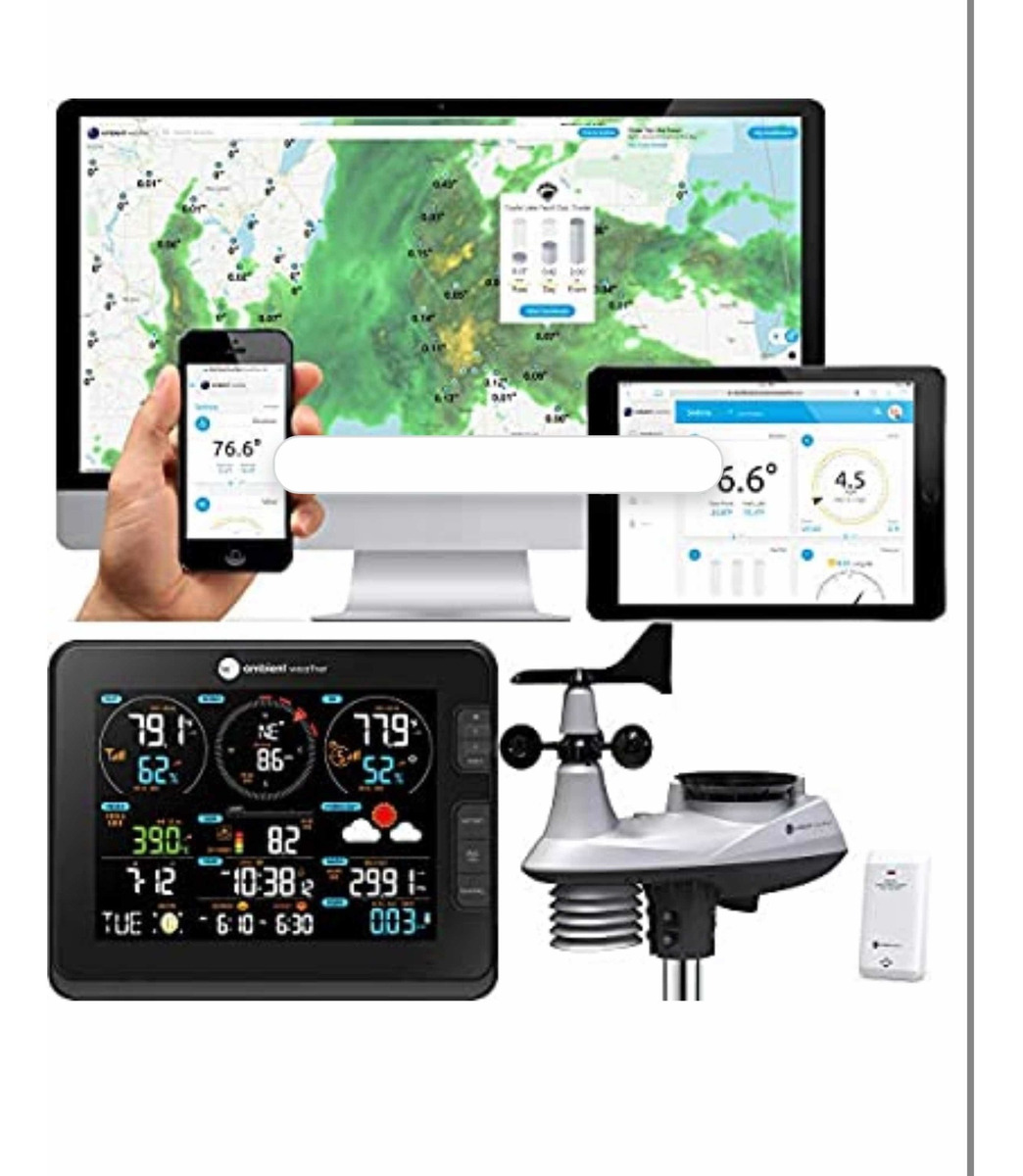 Monitor Metereológico Weather Falcon Ws8480 2021 Mercado Libre