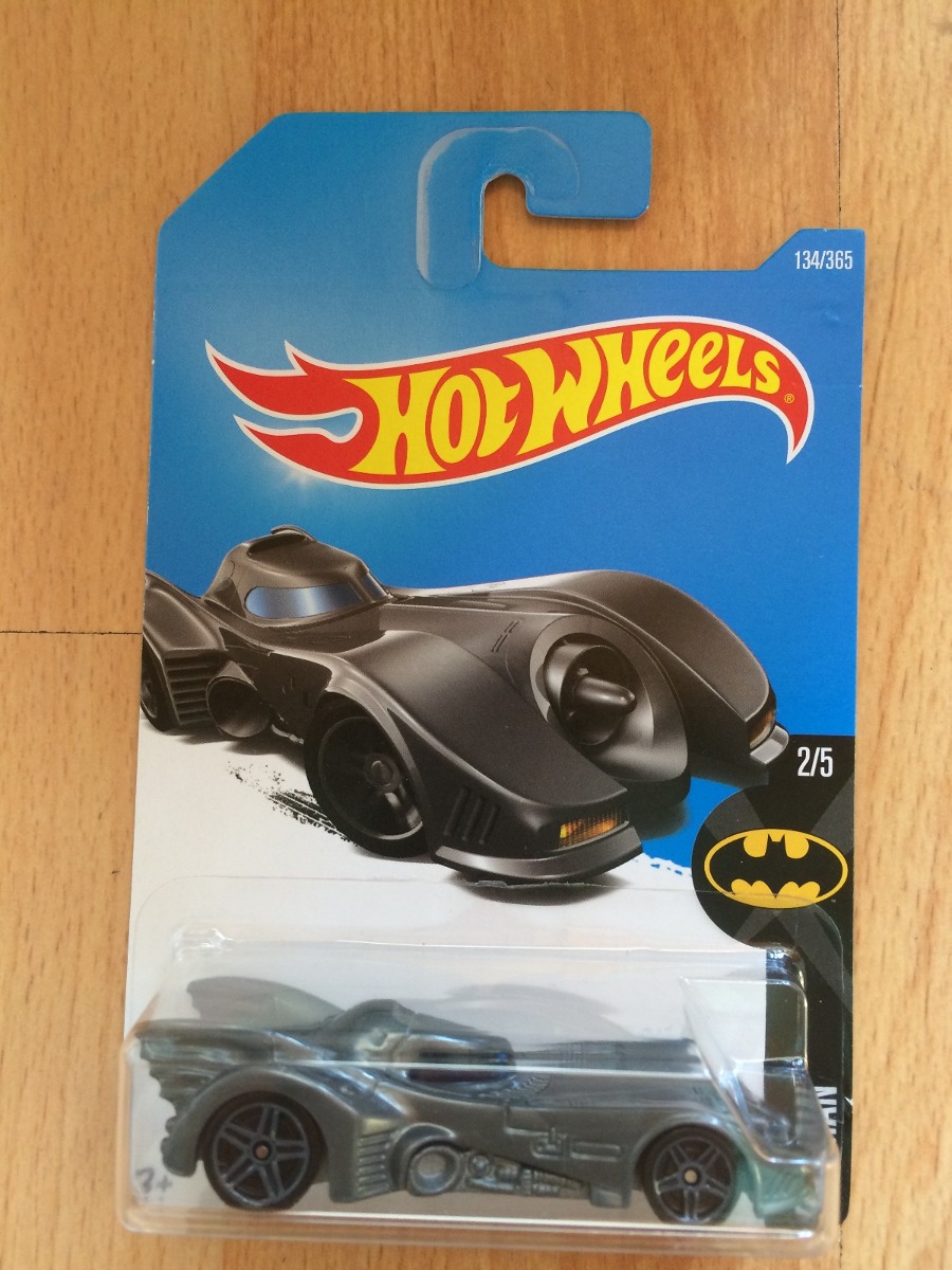 5 Hot Wheels Batman Colección 2017 Completa 5/5 Envío gratis