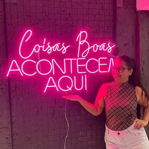 Painel Neon Led Letreiro Anime Kid Goku Iluminação Quarto à venda em