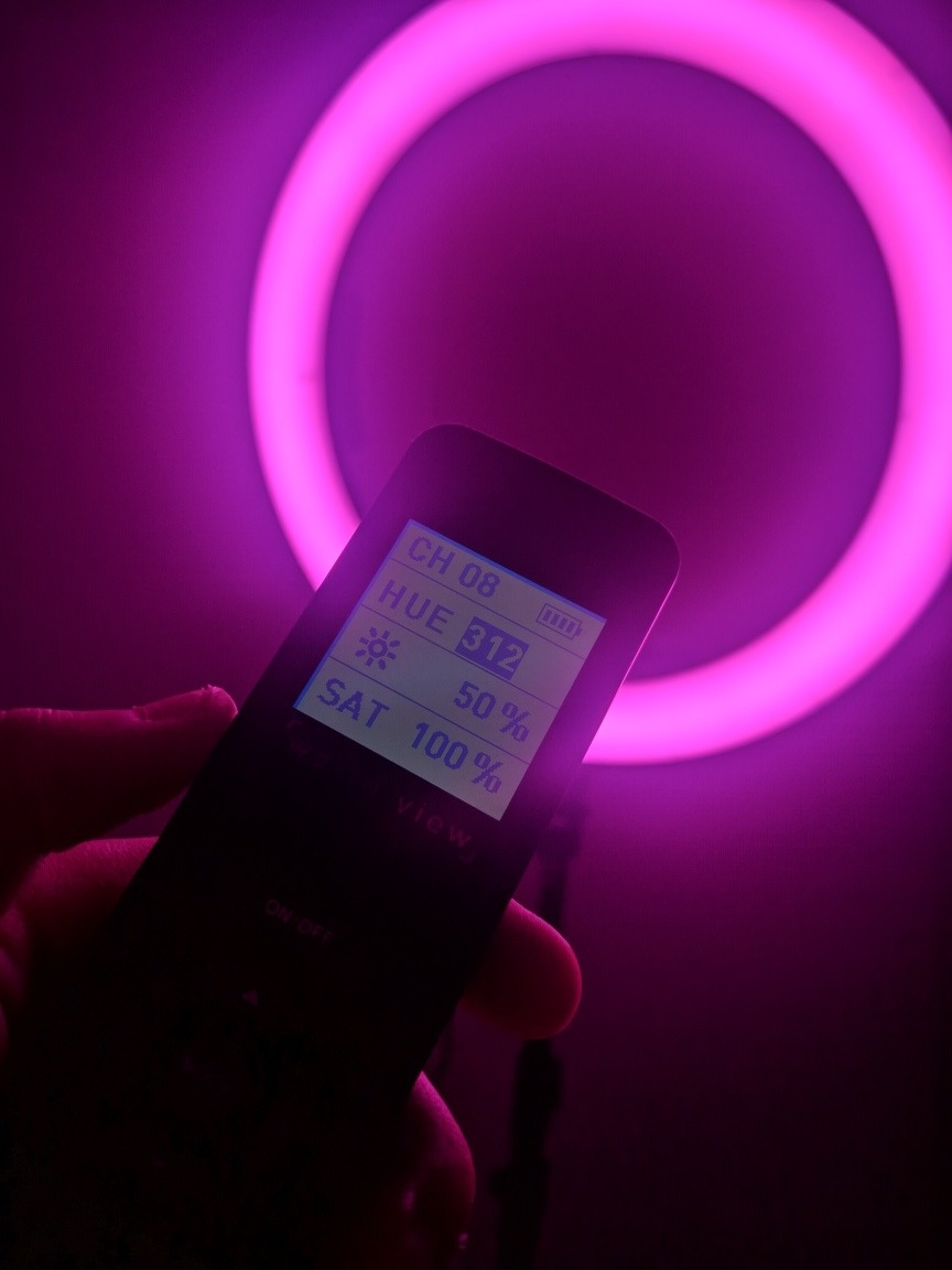 Ring Light Rbg Tolifo 19 Em Perfeito Estado Mercado Livre