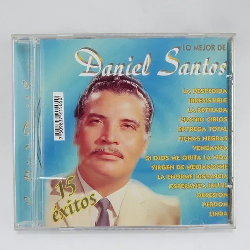 Cd 556 Daniel Santos Lo Mejor De Daniel Santos 15 Exitos Meses sin