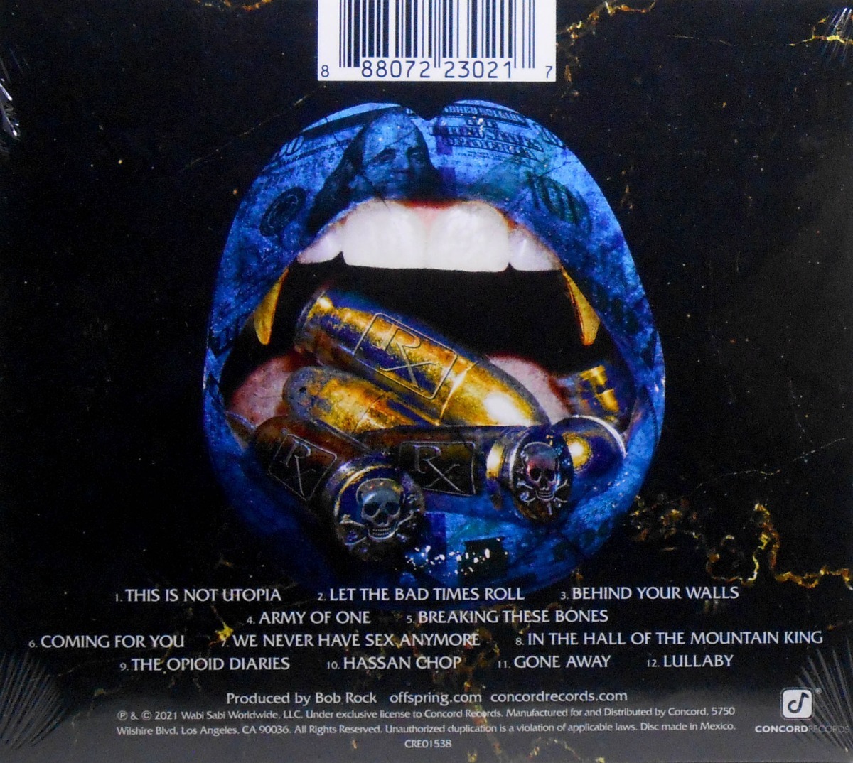 Cd The Offspring Let The Bad Times Roll 2021 Concord