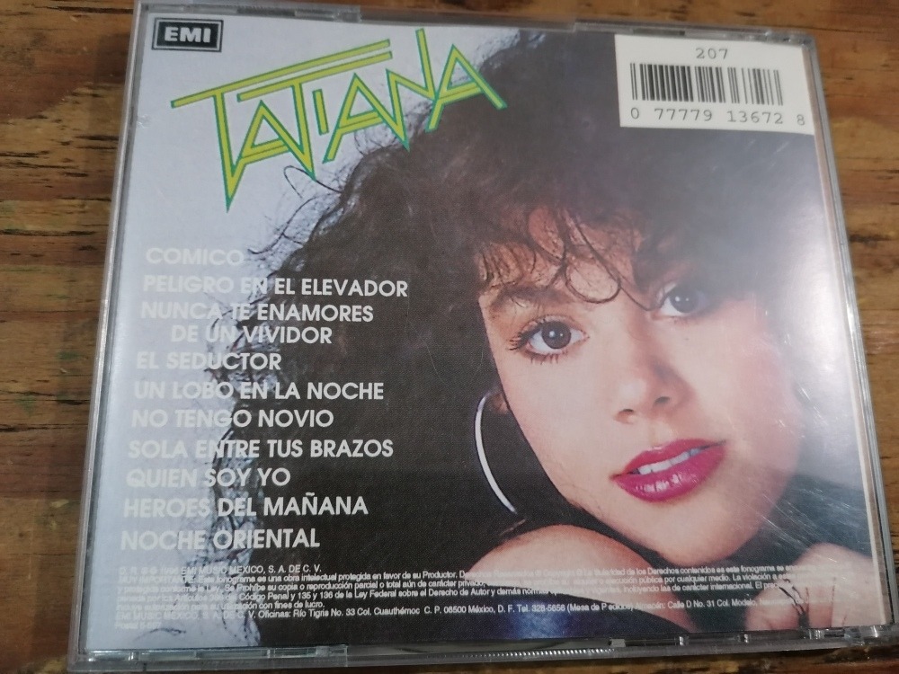 Tatiana Un Lobo En La Noche Cd Mercado Libre