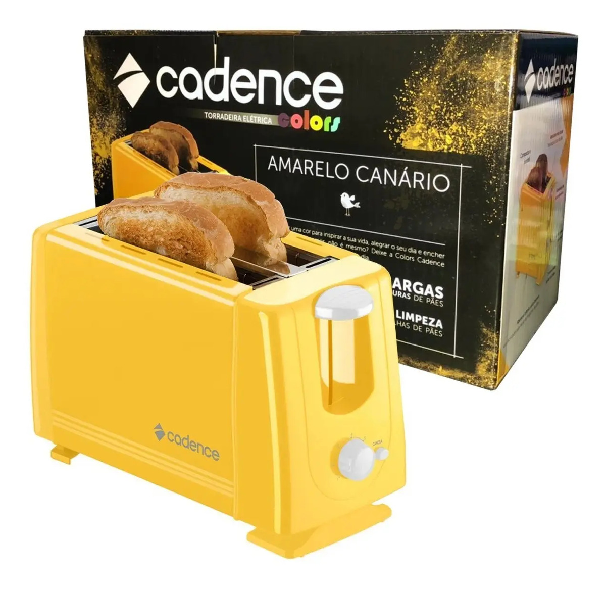 Torradeira Elétrica 7 Níveis Cadence Tor11 750w Amarela 220v Mercado