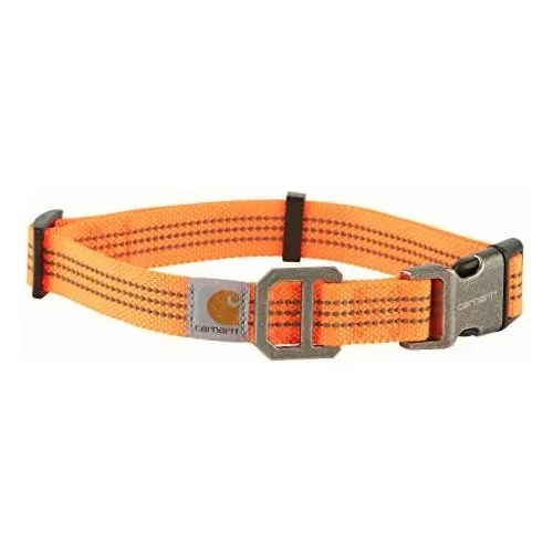 Carhartt Dog Collar Hunter Orange/brushed Nickel MercadoLibre