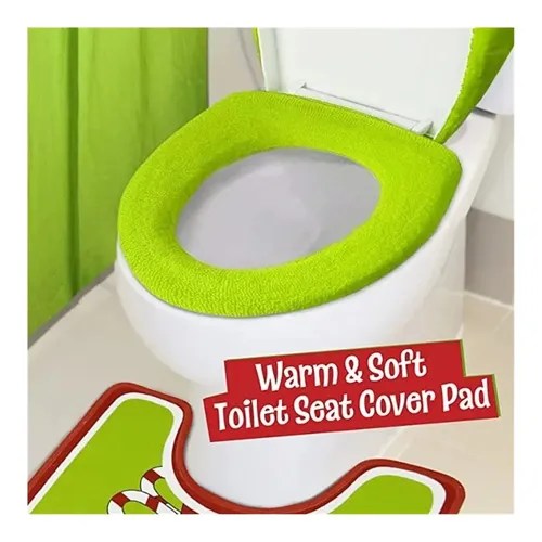 Tapa para sanitario Genérica Grinch Toilet Seat Set MercadoLibre