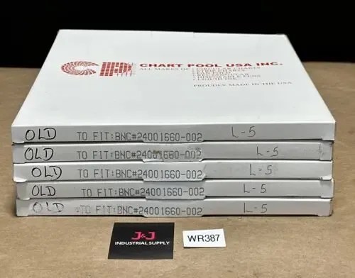 (5) Boxes- Chart Pool Usa Circular Chart Recorder Paper Aah | Meses sin