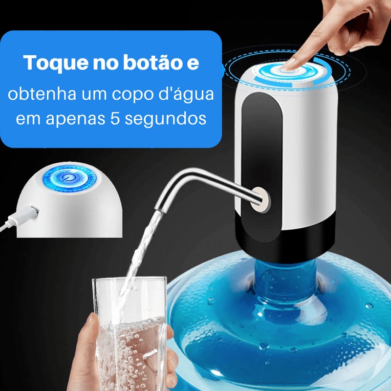 Adaptador Galao Agua Garrafão Elétrica Com Usb Mercado Livre