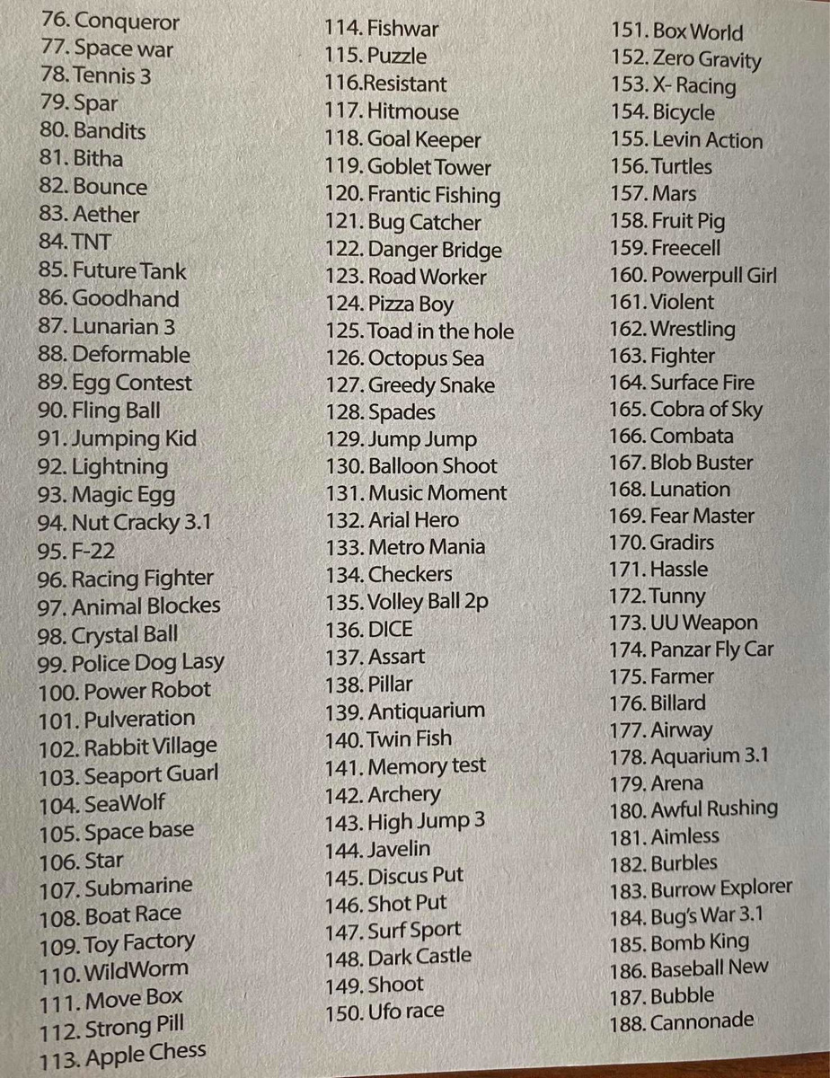 Consola De Video Juego Portátil Ginga 620 Juegos + 2