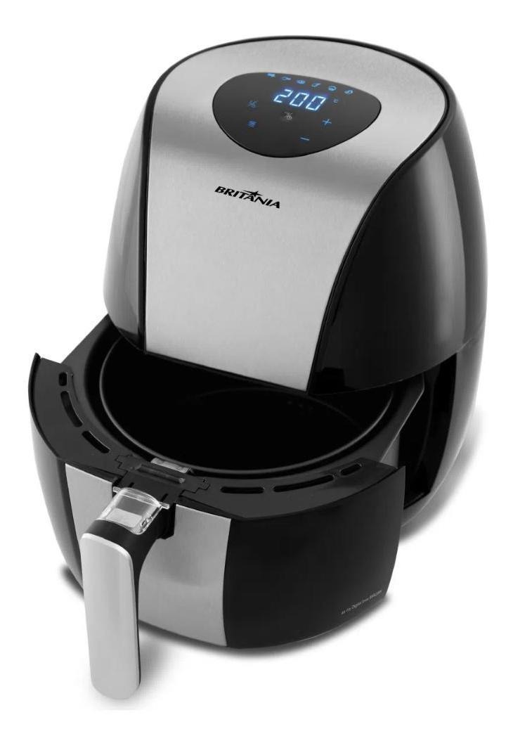 Fritadeira Air Fryer Britânia Bfr20pi 4 Litros Preta 220v Mercado Livre