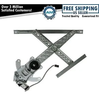 Power Window Regulator W/ Motor Front Passenger Side Rig Oab Indicado