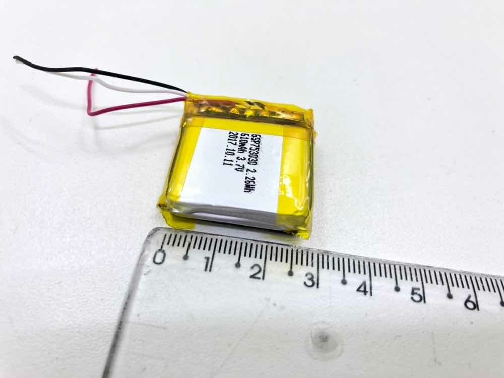 Bateria Relógio Celular Smartwatch 610mah 3.7v 3x3 Cm 7mm Mercado Livre