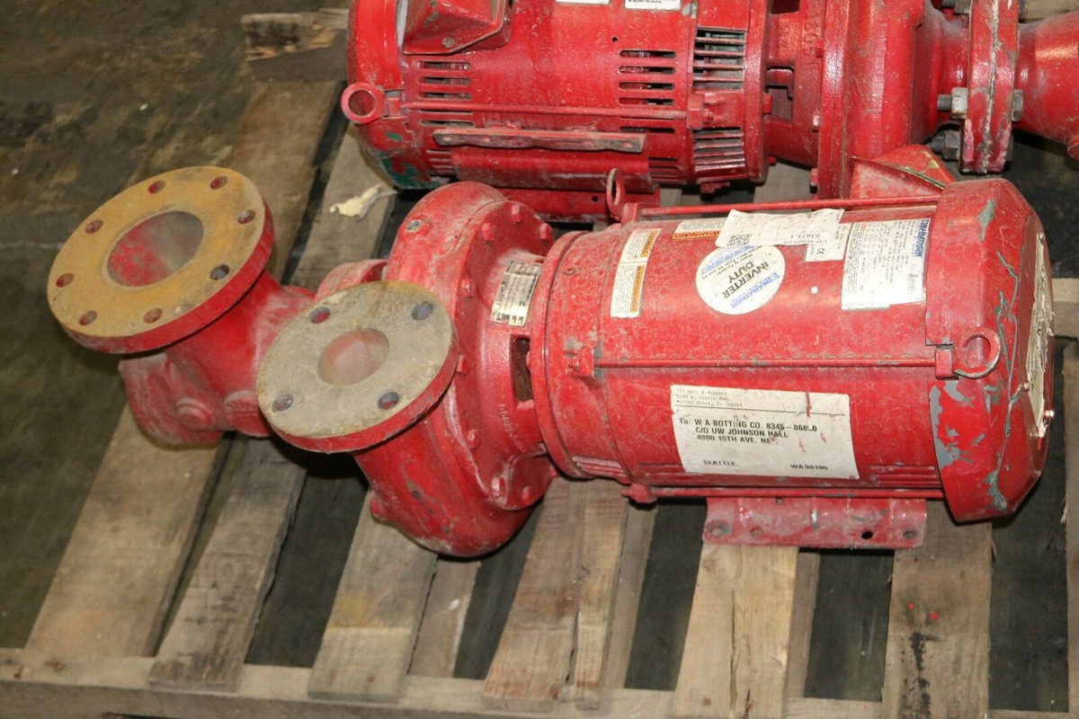 Bell And Gossett 1531 Bf 8.500 185 Gpm Ft 71 7.5 Hp Mercado Libre