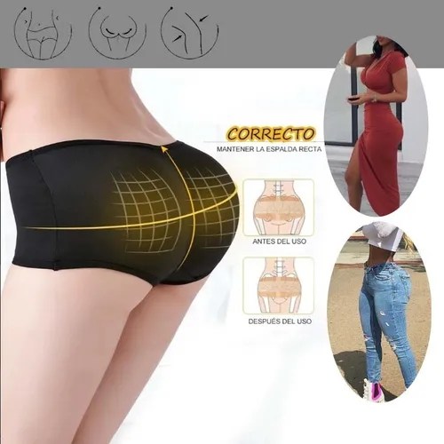 Panty Bombacha Levanta Gluteos Relleno Cola Aumenta Lenceria Meses