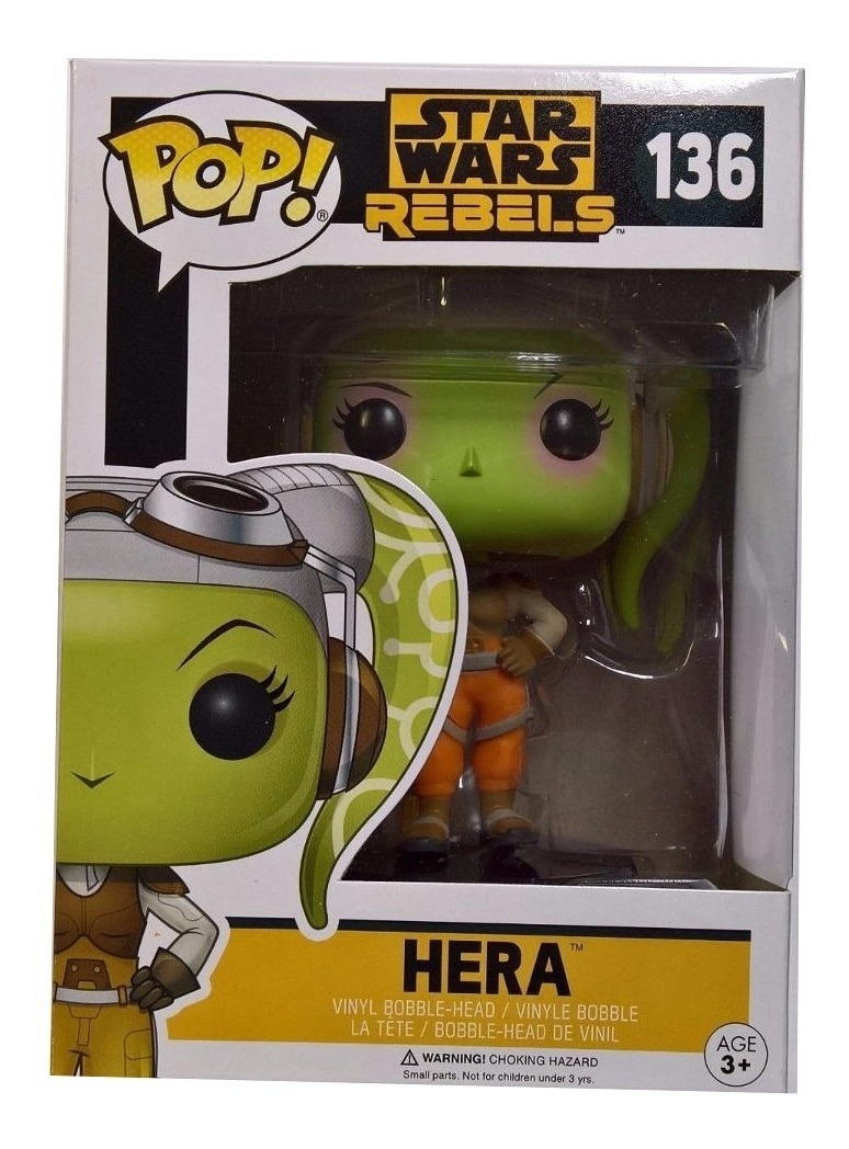 Hera 136 Funko Pop Star Wars Rebels Mercado Libre