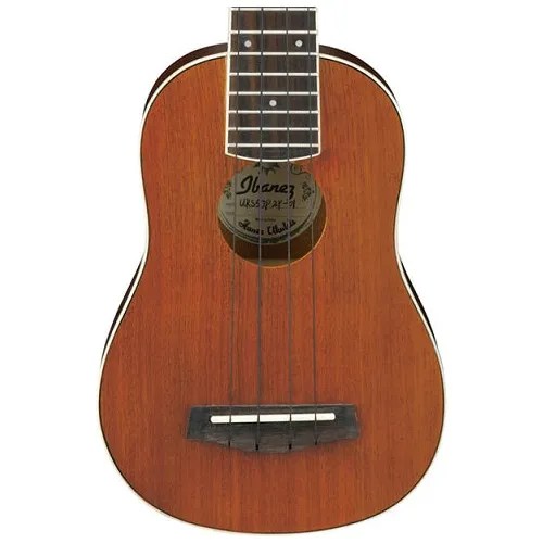 Ukulele Soprano Ibañez Iuks5 Con Afinador Y Funda Envío gratis