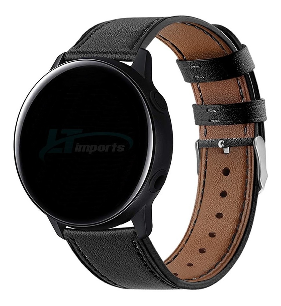 Pulseira De Couro Para Samsung Galaxy Watch Active 2 44mm Frete grátis