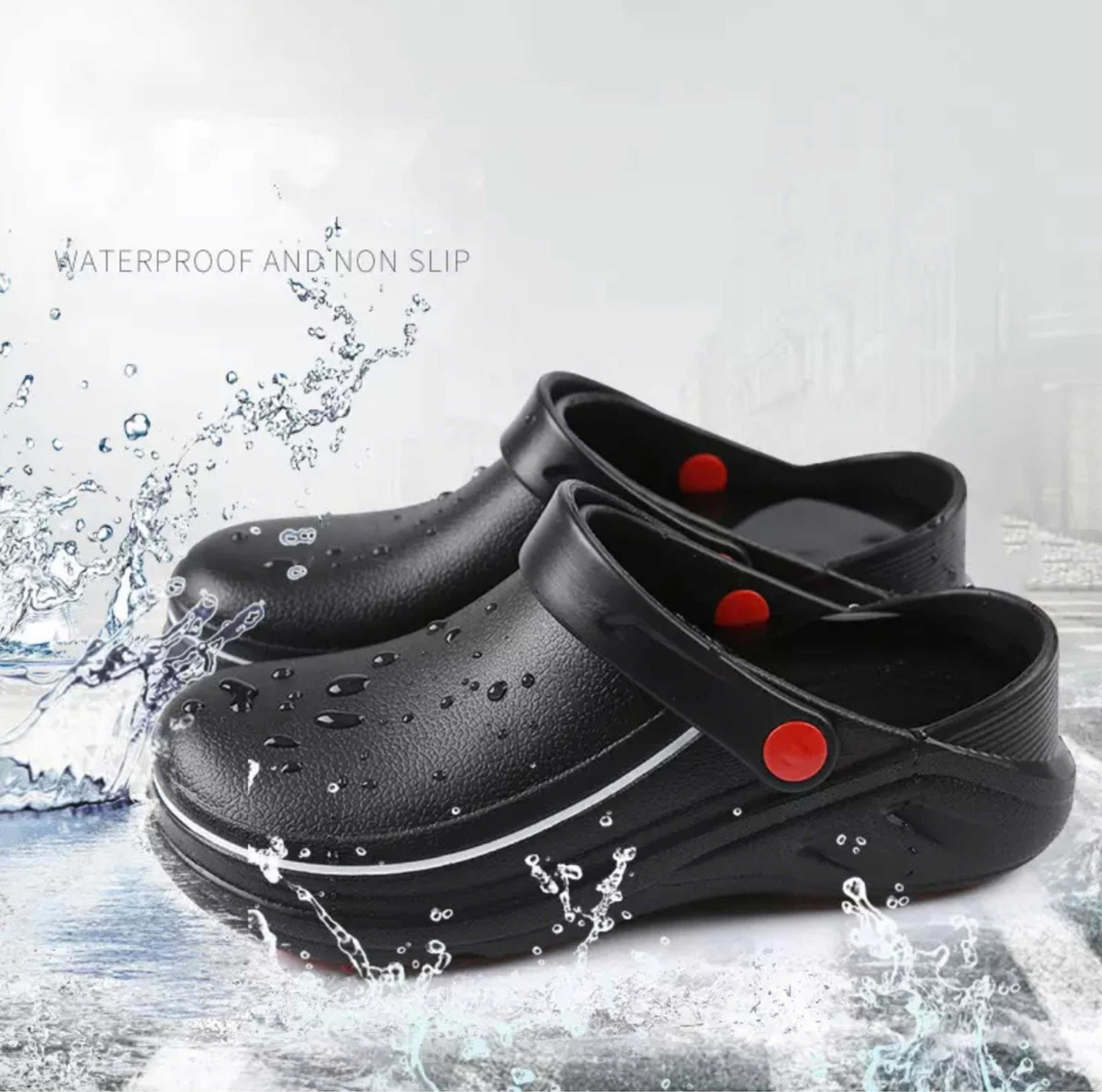 Zapatos Para Chef Alta Calidad, Cocina, Restaurante Y Doctor Mercado