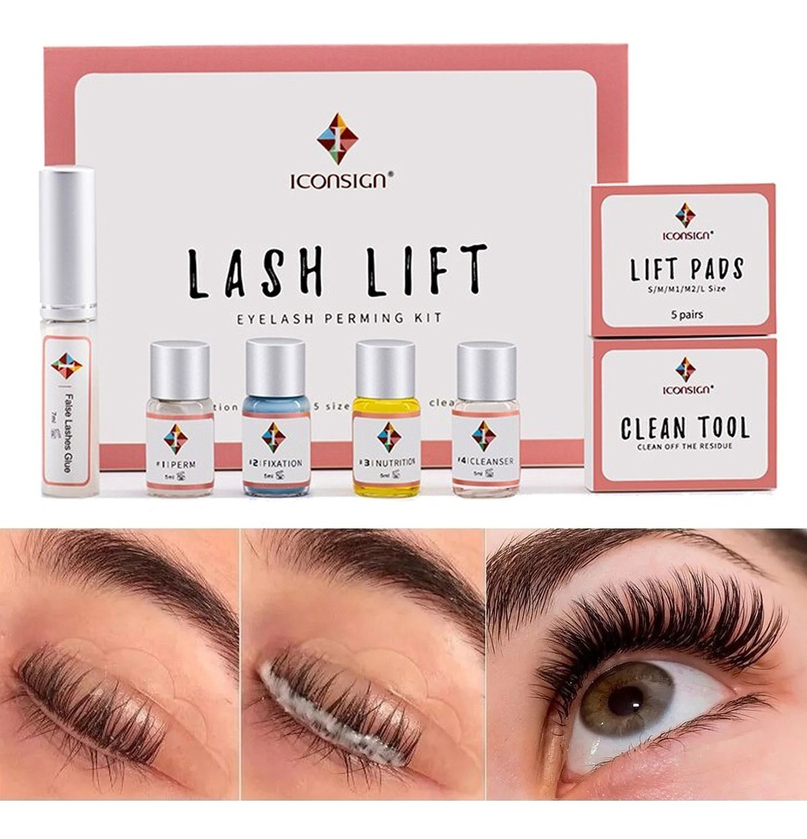 Lifting De Pestañas Kit Lash Lifting Permanente Pestaña | Meses sin