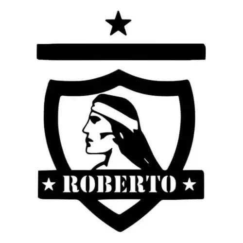 Cuadro Insignia Colo Colo Con Nombre Personalizado Cuotas sin interés